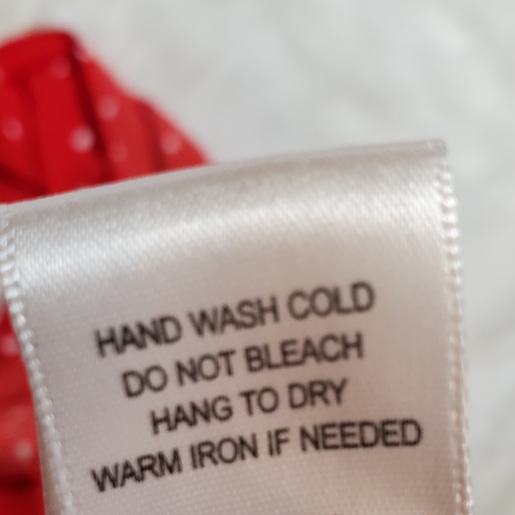 Skies Are Blue NWT sz M Red Polka Dot Dress 🍒 - Picture 3 of 8